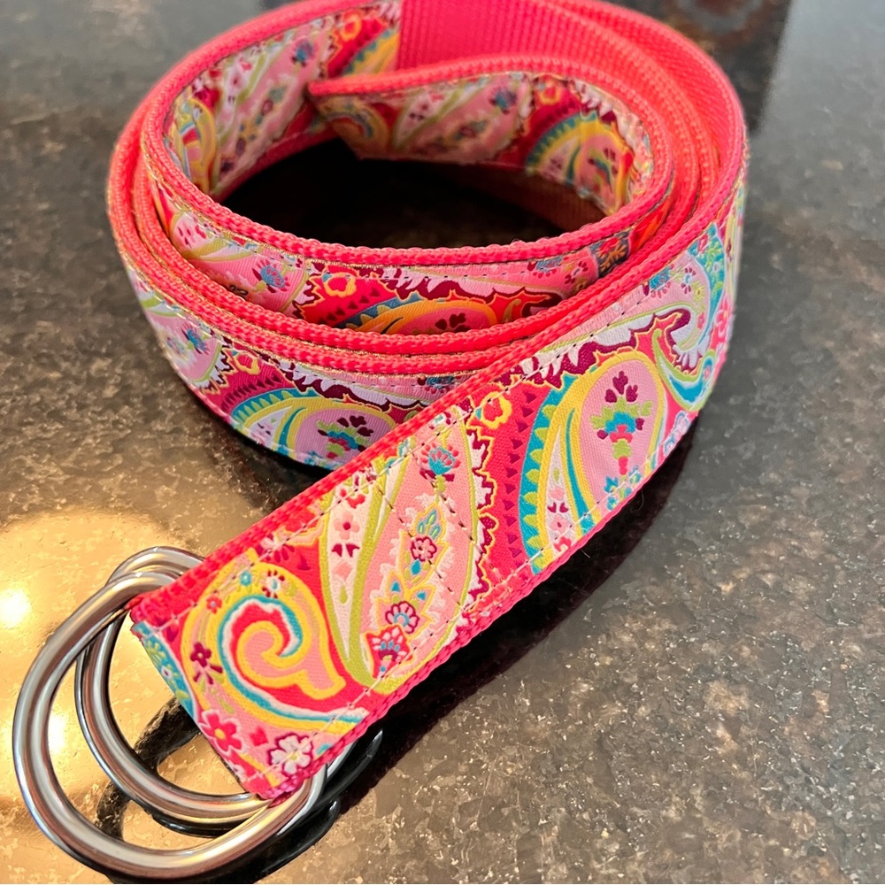 Preppy lilly type belt